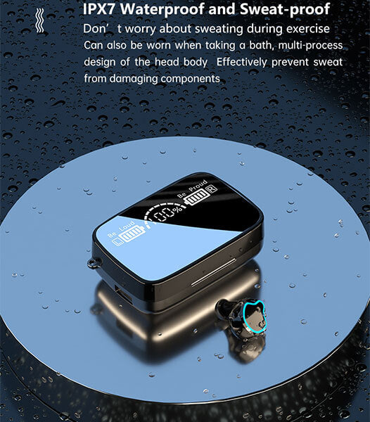 Mini Wireless Earbuds with Built-in Flashlight – Compact & Powerful -  Get deals pk