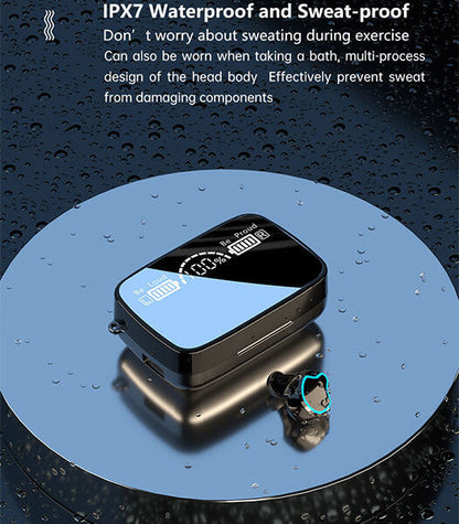 Mini Wireless Earbuds with Built-in Flashlight – Compact & Powerful -  Get deals pk