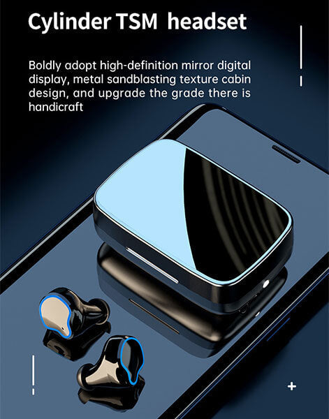 Mini Wireless Earbuds with Built-in Flashlight – Compact & Powerful -  Get deals pk