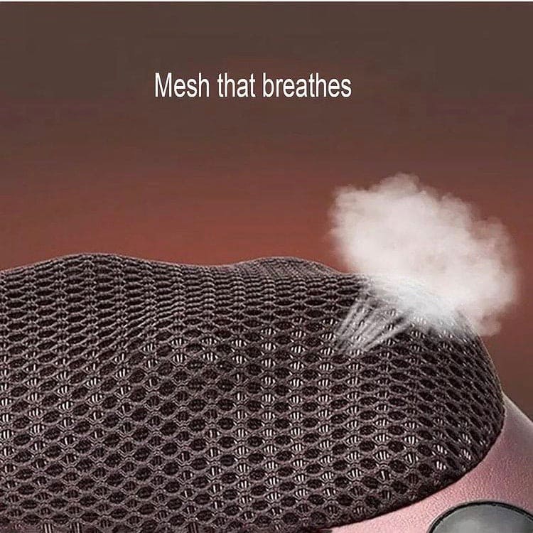 Multifunctional Electric Body Massager Pillow with Heat – Deep Tissue Kneading, 4 Massage Heads for Back, Neck & Shoulder Pain Relief -  Get deals pk