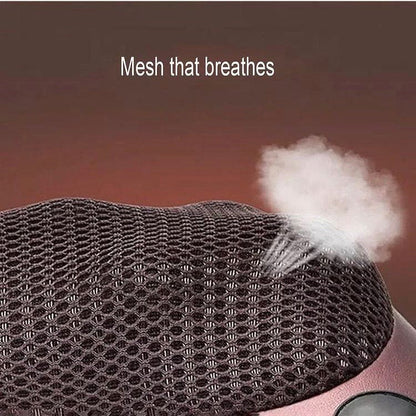 Multifunctional Electric Body Massager Pillow with Heat – Deep Tissue Kneading, 4 Massage Heads for Back, Neck & Shoulder Pain Relief -  Get deals pk