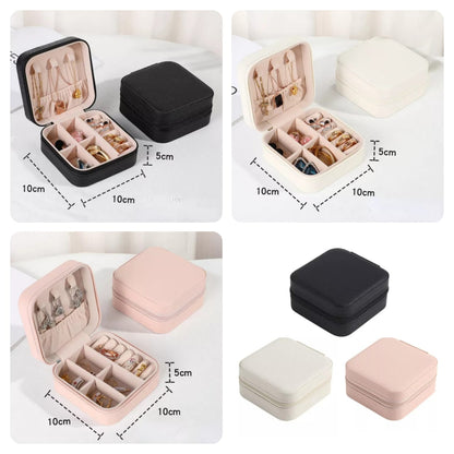 Portable Mini Leather Jewellery Box Organiser Case -  Get deals pk