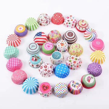 Paper Cupcake Cups (Pack of 100)