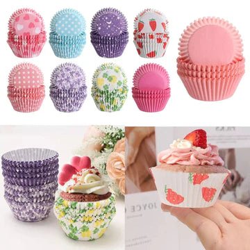 Paper Cupcake Cups (Pack of 100)