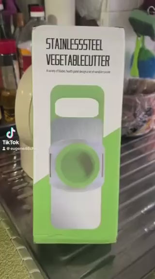 5-in-1 Manual Food Grater & Slicer – Stainless Steel Drum Cutter for Vegetables, Cheese & More