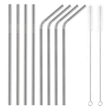 Reusable Steel straw ( set of 4 )