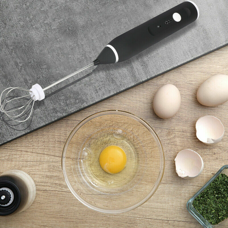 Electric Milk Frother Portable Egg Beater/Coffee Beater USB Rechargeable Handheld Coffee Blender Milk Shaker Mixer Foamer Food Blender -  Get deals pk