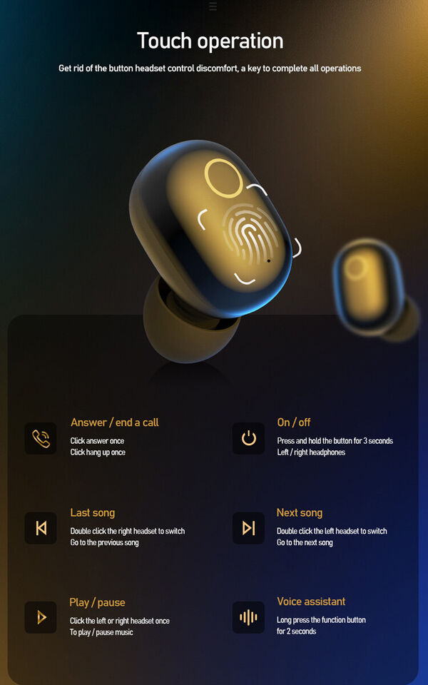 A10s Wireless Headset Earbuds With Power-Bank -  Get deals pk