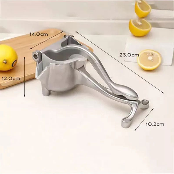 Heavy-Duty Hand Press Lime & Orange Juicer – Manual Aluminum Fruit Squeezer -  Get deals pk