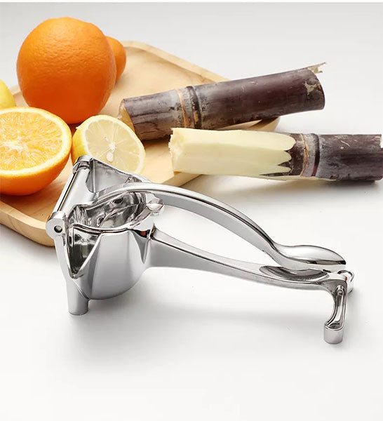 Heavy-Duty Hand Press Lime & Orange Juicer – Manual Aluminum Fruit Squeezer -  Get deals pk